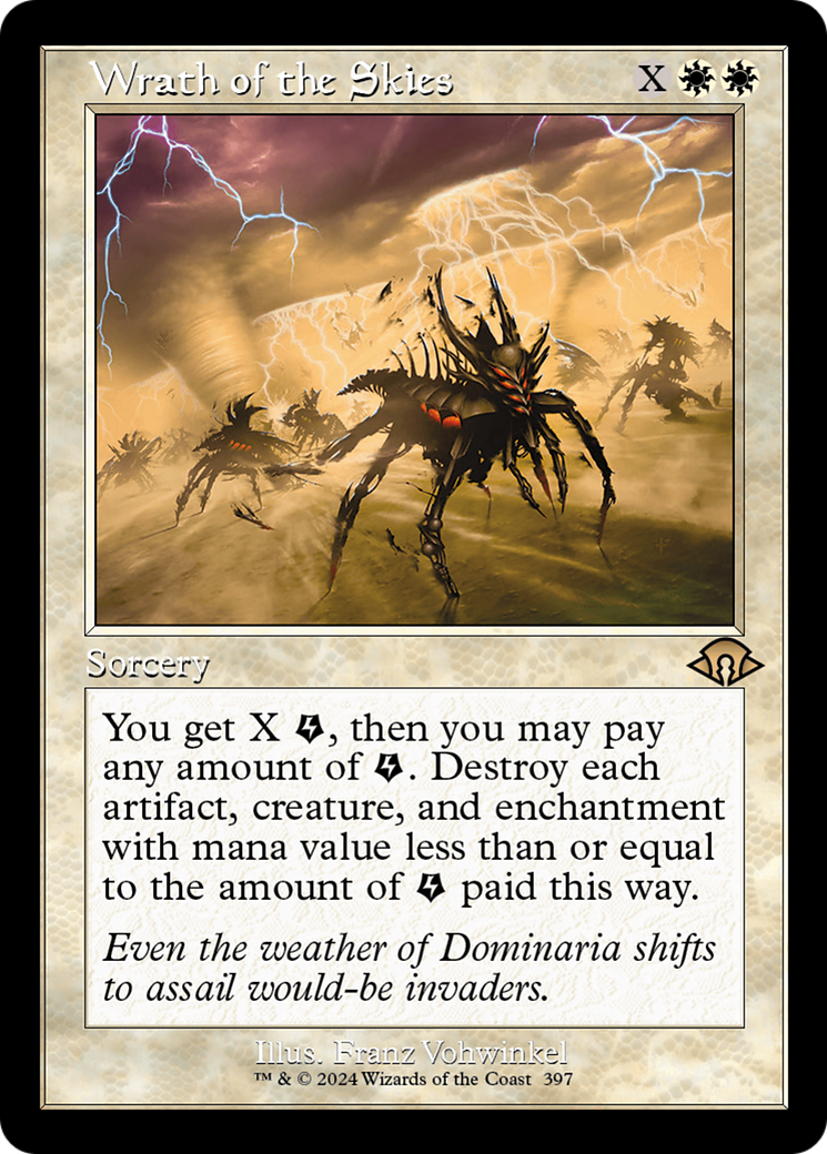 Wrath of the Skies (Retro Frame) (MH3-397) - Modern Horizons 3-1
