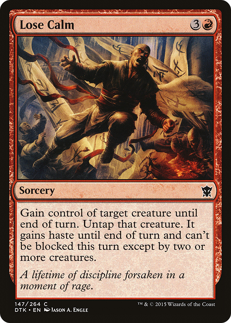 Lose Calm [Dragons of Tarkir]-1