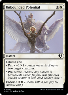 Unbounded Potential (CMM-067) - Commander Masters-1