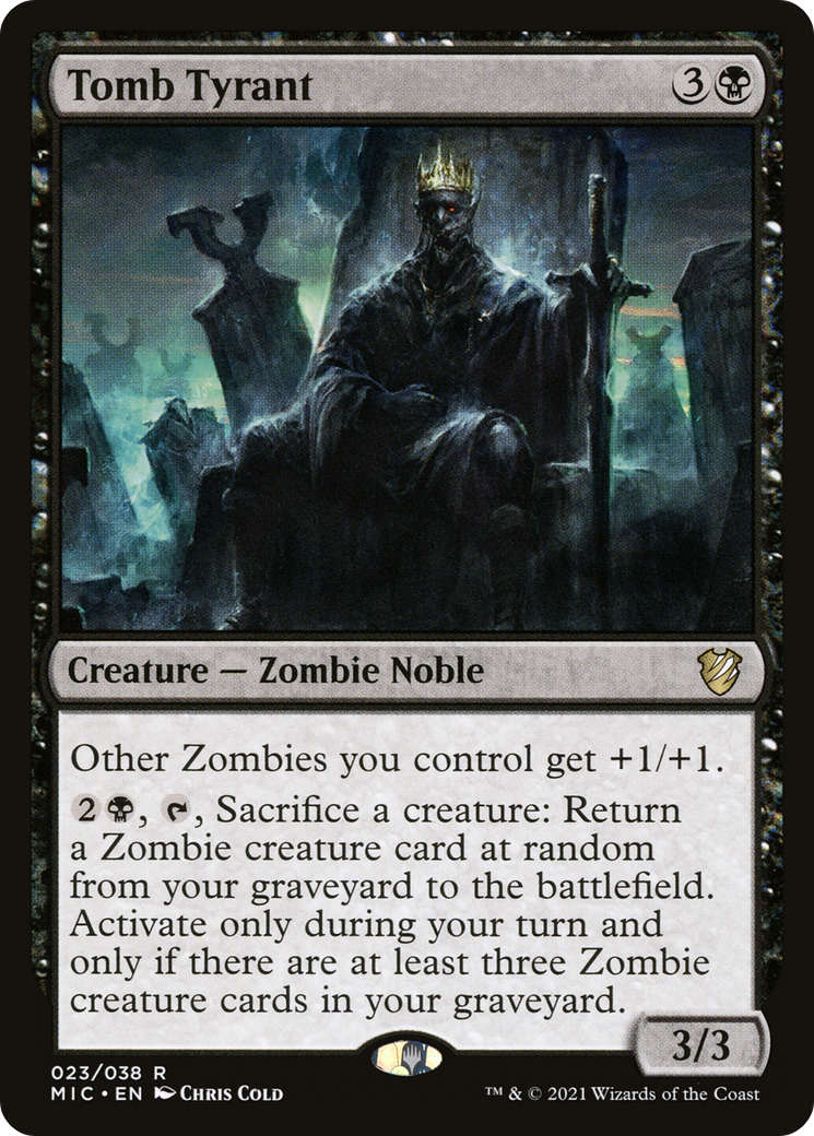 Tomb Tyrant [Innistrad: Midnight Hunt Commander]-1