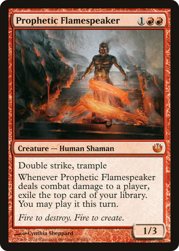 Prophetic Flamespeaker [Journey into Nyx]-1