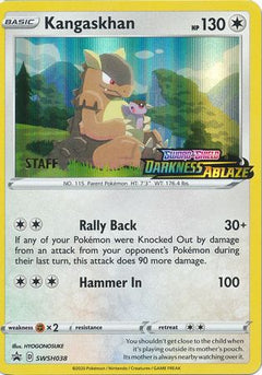 Kangaskhan (SWSH038) (Staff Prerelease Promo) [Sword & Shield: Black Star Promos]-1