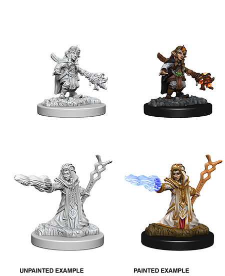 D&D Nolzurs Marvelous Unpainted Miniatures Female Gnome Wizard