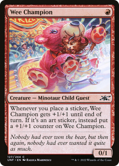Wee Champion (UNF-127) - Unfinity Foil-1