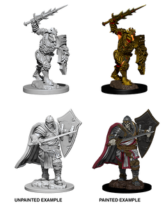 D&D Nolzurs Marvelous Unpainted Miniatures Death Knight & Helmed Horror