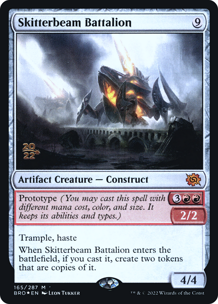 Skitterbeam Battalion [The Brothers' War Prerelease Promos]-1