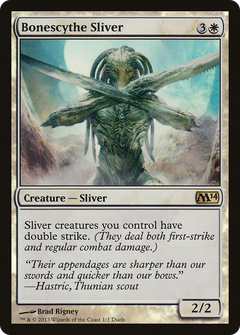 Bonescythe Sliver (Duels of the Planeswalkers Promos) [Duels of the Planeswalkers Promos 2013]-1
