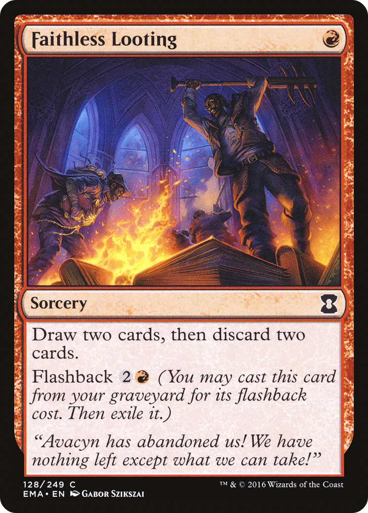 Faithless Looting [Eternal Masters]-1