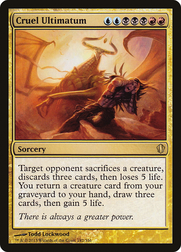 Cruel Ultimatum [Commander 2013]-1