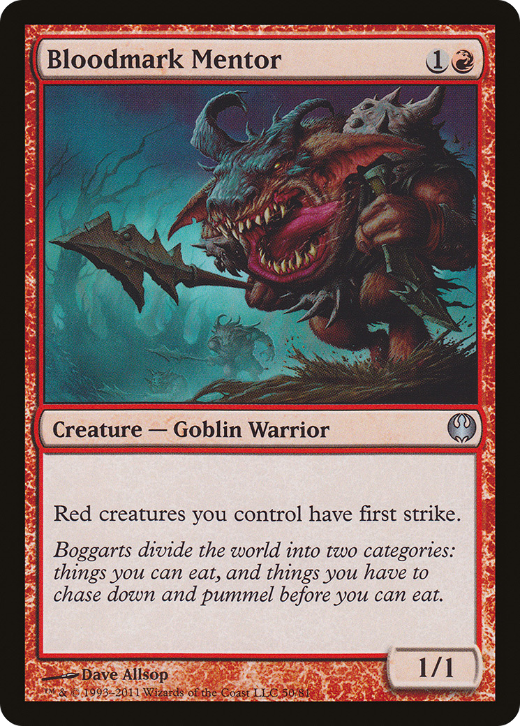 Bloodmark Mentor [Duel Decks: Knights vs. Dragons]-1