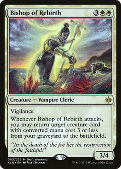 Bishop of Rebirth (Draft Weekend) [Ixalan Promos]-1