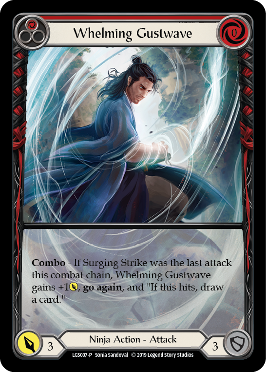 Whelming Gustwave (Red) [LGS007-P] (Promo)  1st Edition Normal-1