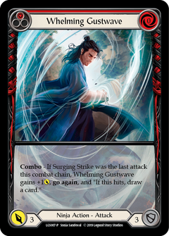 Whelming Gustwave (Red) [LGS007-P] (Promo)  1st Edition Normal-1