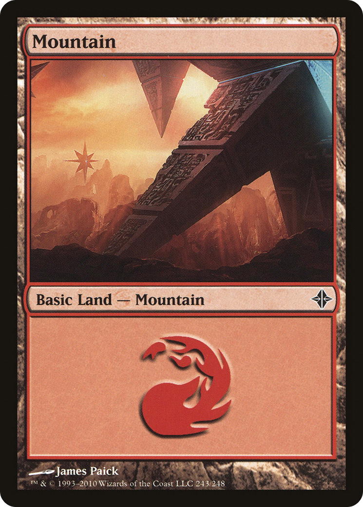 Mountain (243) [Rise of the Eldrazi]-1