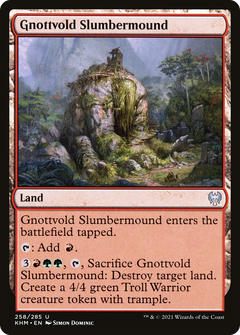 Gnottvold Slumbermound [Kaldheim]-1