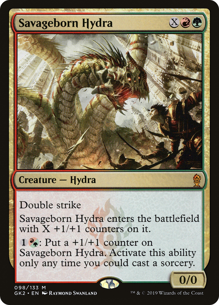Savageborn Hydra [Ravnica Allegiance Guild Kit]-1