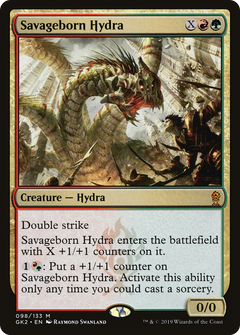 Savageborn Hydra [Ravnica Allegiance Guild Kit]-1