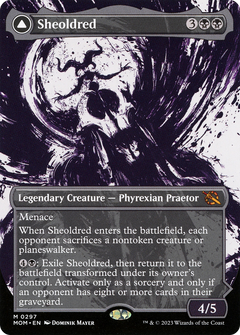Sheoldred // The True Scriptures (Showcase Planar Booster Fun) [March of the Machine]-3