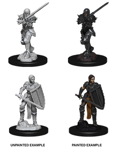 D&D Nolzurs Marvelous Unpainted Miniatures Female Human Fighter
