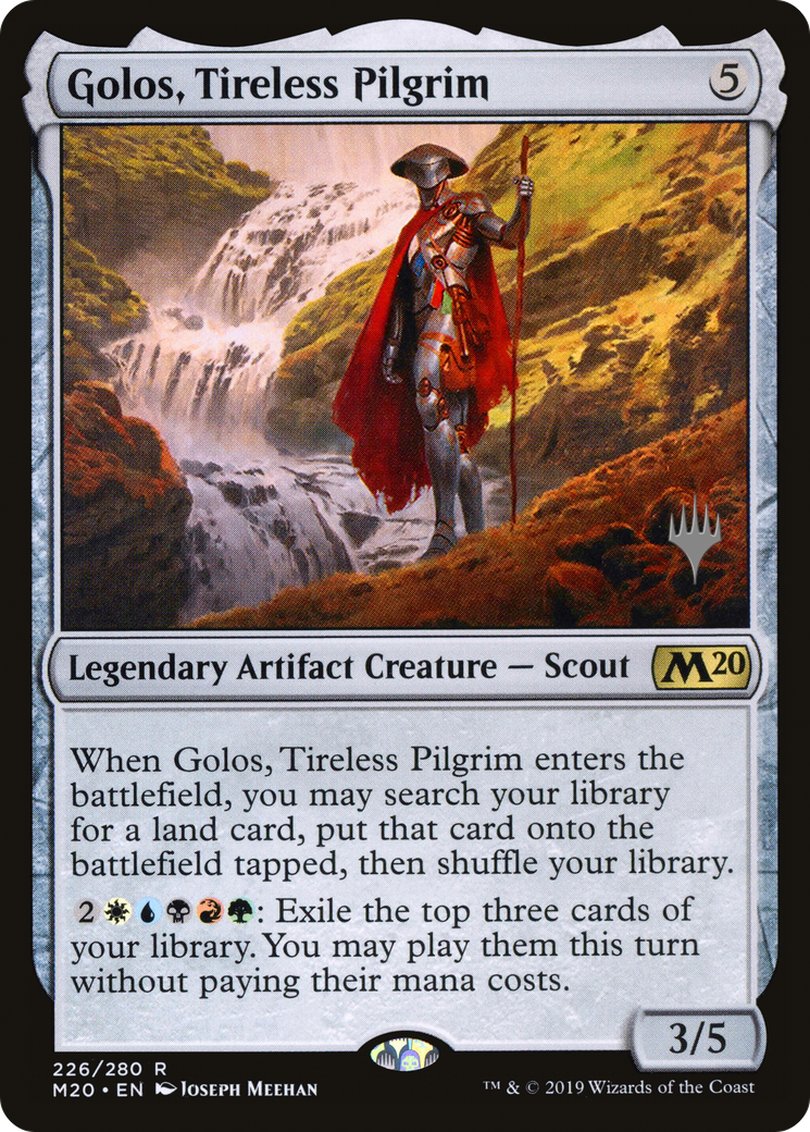 Golos, Tireless Pilgrim (Promo Pack) [Core Set 2020 Promos]-1