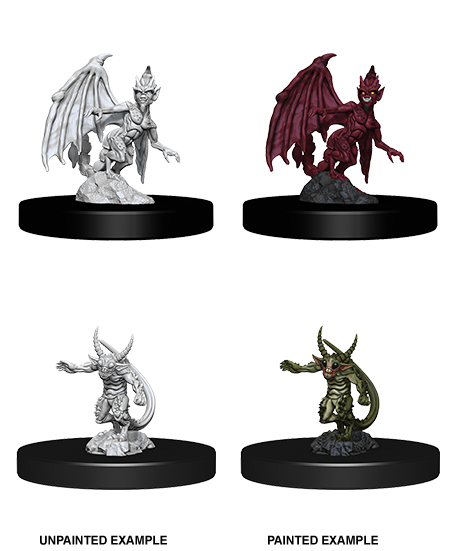 D&D Nolzurs Marvelous Unpainted Miniatures Quasit & Imp
