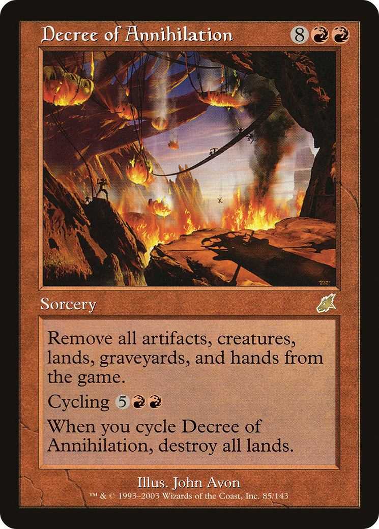 Decree of Annihilation [Scourge]-1