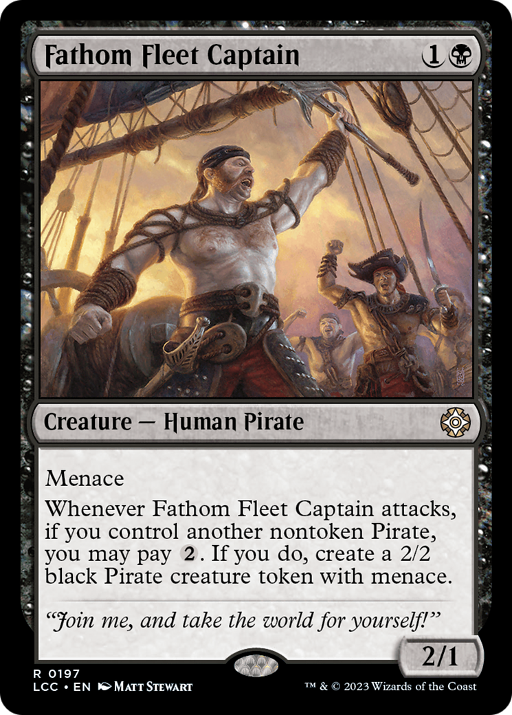 Fathom Fleet Captain [The Lost Caverns of Ixalan Commander]-1