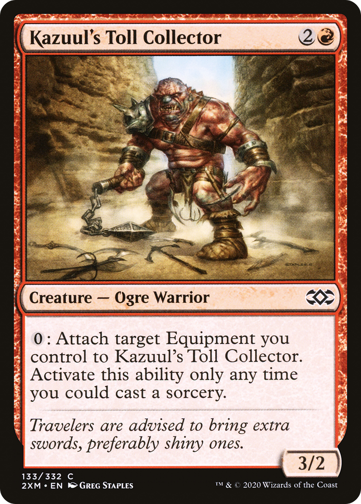 Kazuul's Toll Collector [Double Masters]-1