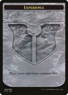 Experience // Experience Double-Sided Token [Commander 2015 Tokens]-3