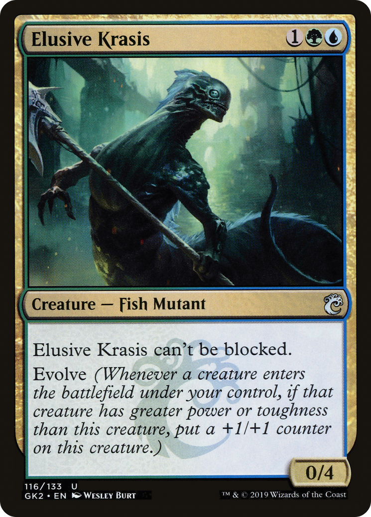Elusive Krasis [Ravnica Allegiance Guild Kit]-1