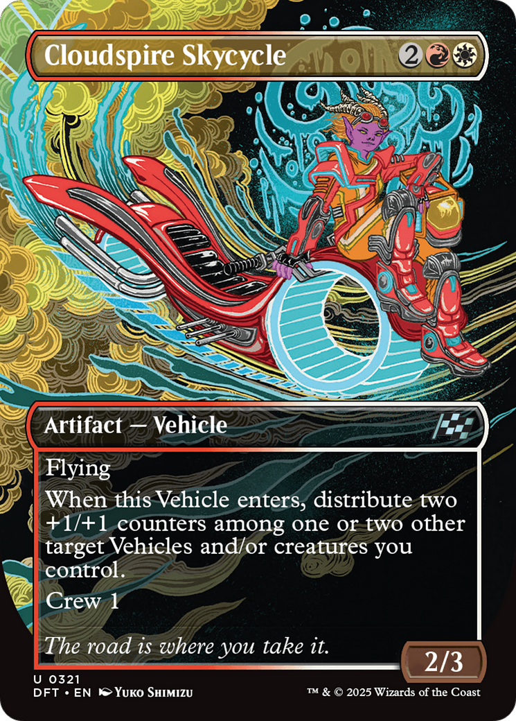 Cloudspire Skycycle (Borderless) [Aetherdrift]-1