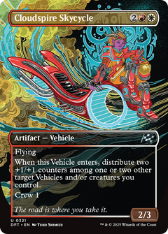 Cloudspire Skycycle (Borderless) [Aetherdrift]-1