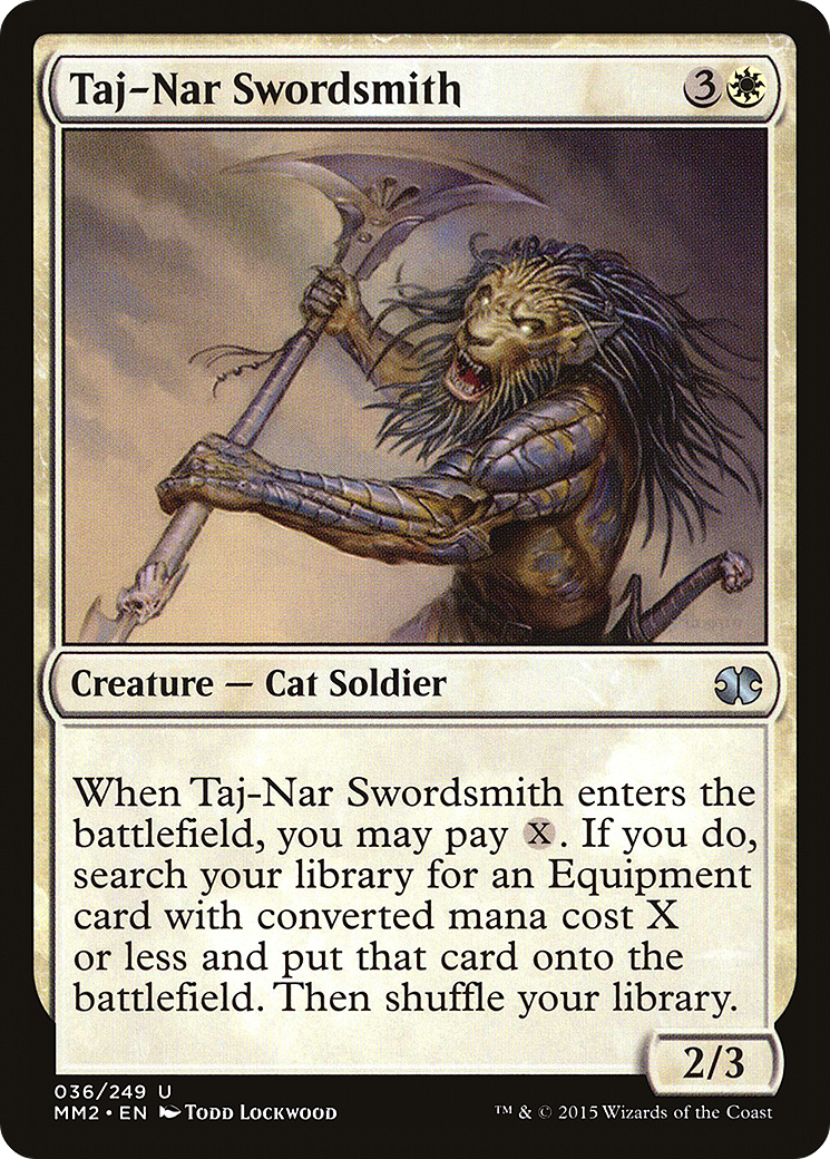 Taj-Nar Swordsmith [Modern Masters 2015]-1