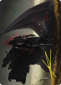 Witch-king of Angmar // Witch-king of Angmar (ALTR-043) - Tales of Middle-earth Art Series (Borderless) Foil-3