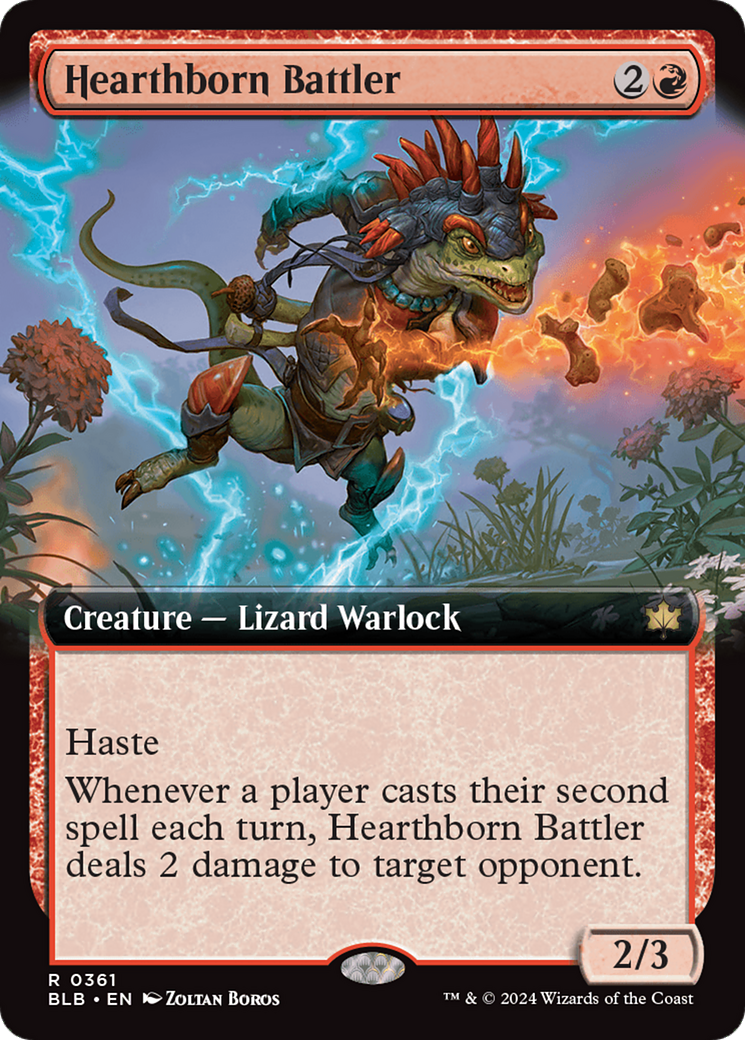 Hearthborn Battler (Extended Art) [Bloomburrow]-1