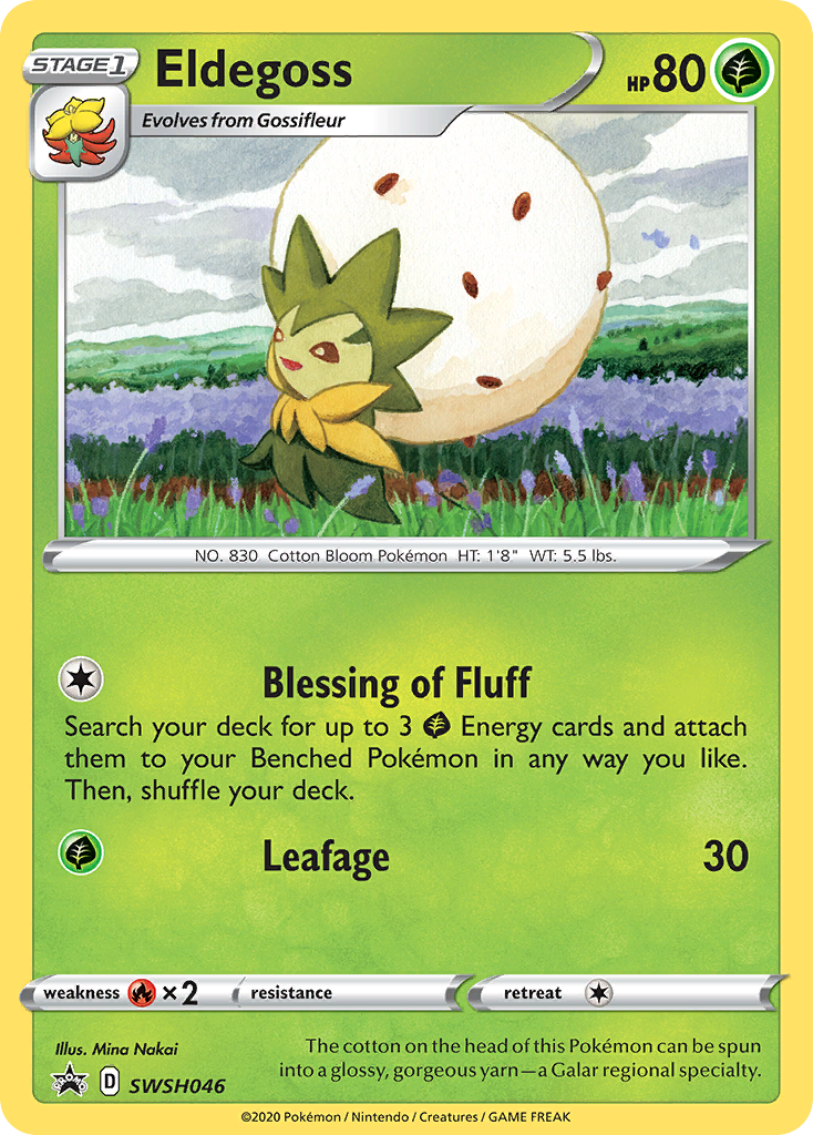 Eldegoss (SWSH046) [Sword & Shield: Black Star Promos]-1