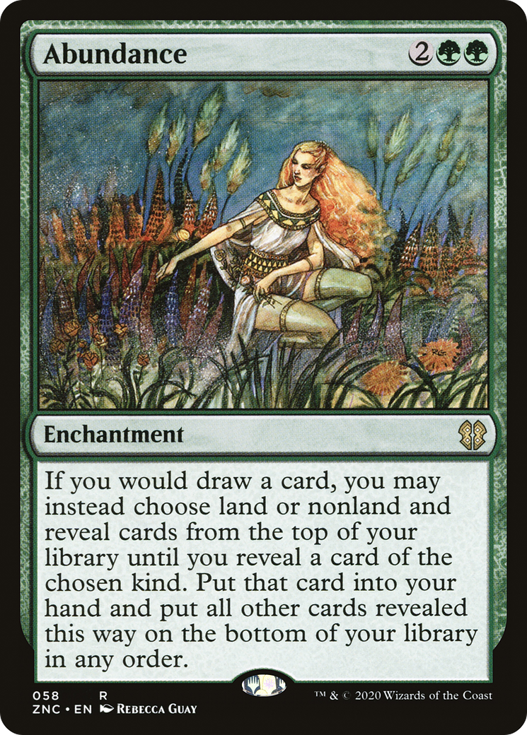 Abundance [Zendikar Rising Commander]-1