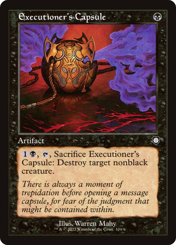 Executioner's Capsule (Retro) [The Brothers' War Commander]-1