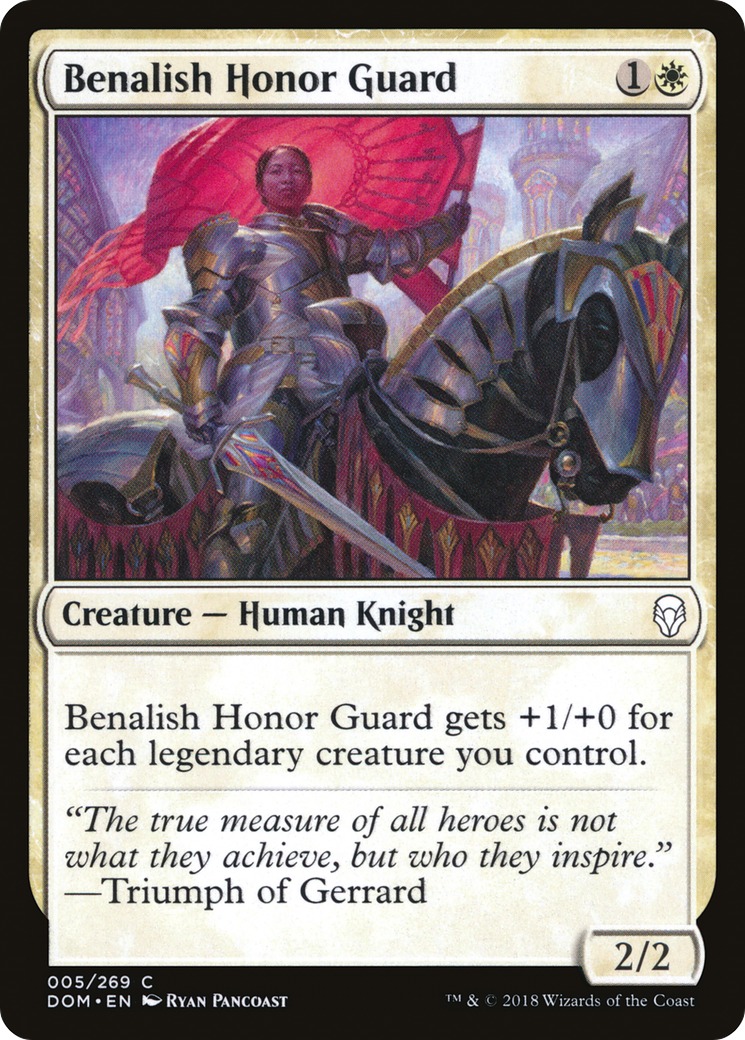 Benalish Honor Guard [Dominaria]-1