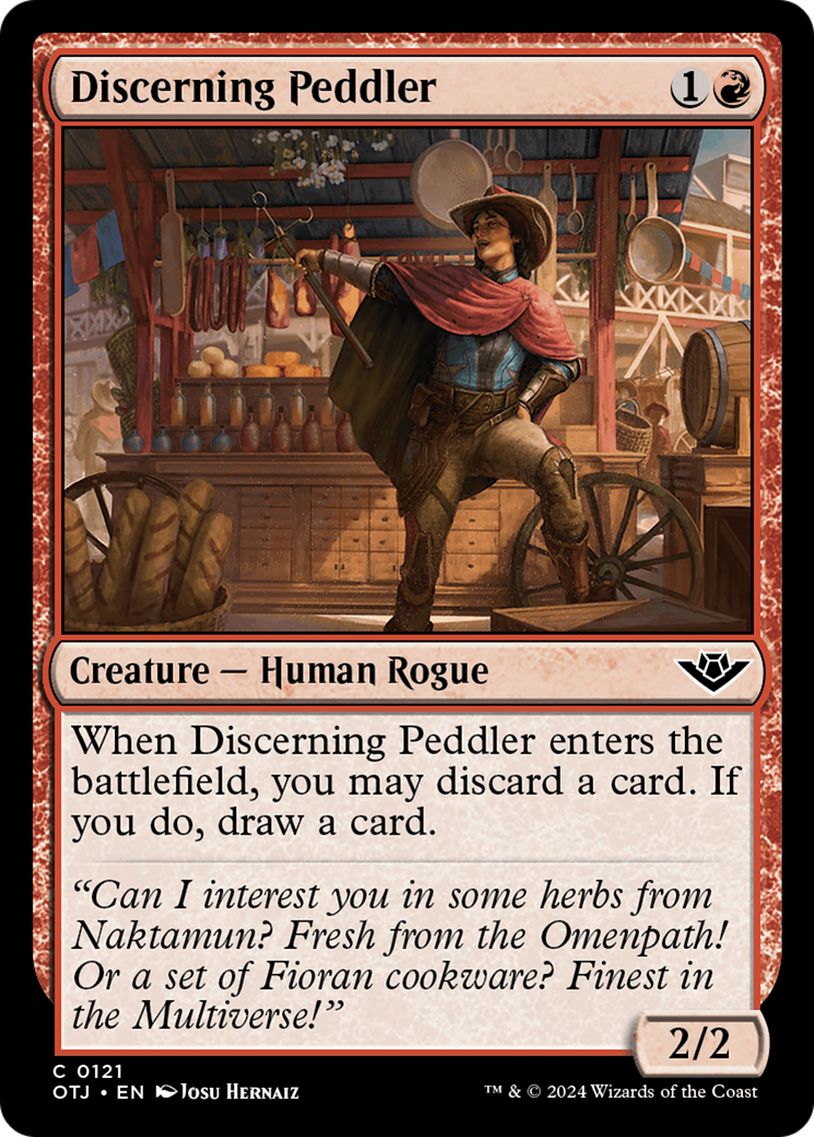 Discerning Peddler [Outlaws of Thunder Junction]-1