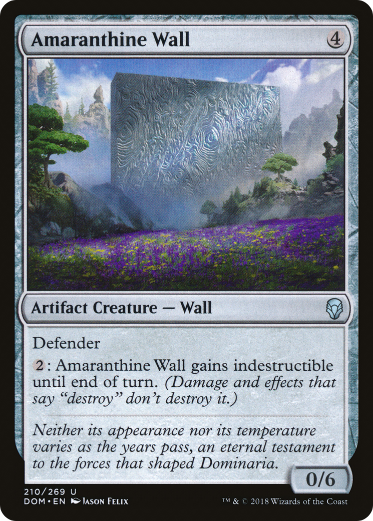 Amaranthine Wall [Dominaria]-1