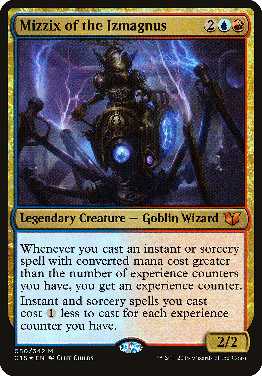 Mizzix of the Izmagnus (Oversized) [Commander 2015 Oversized]-1