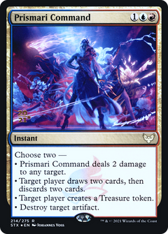 Prismari Command [Strixhaven: School of Mages Prerelease Promos]-1