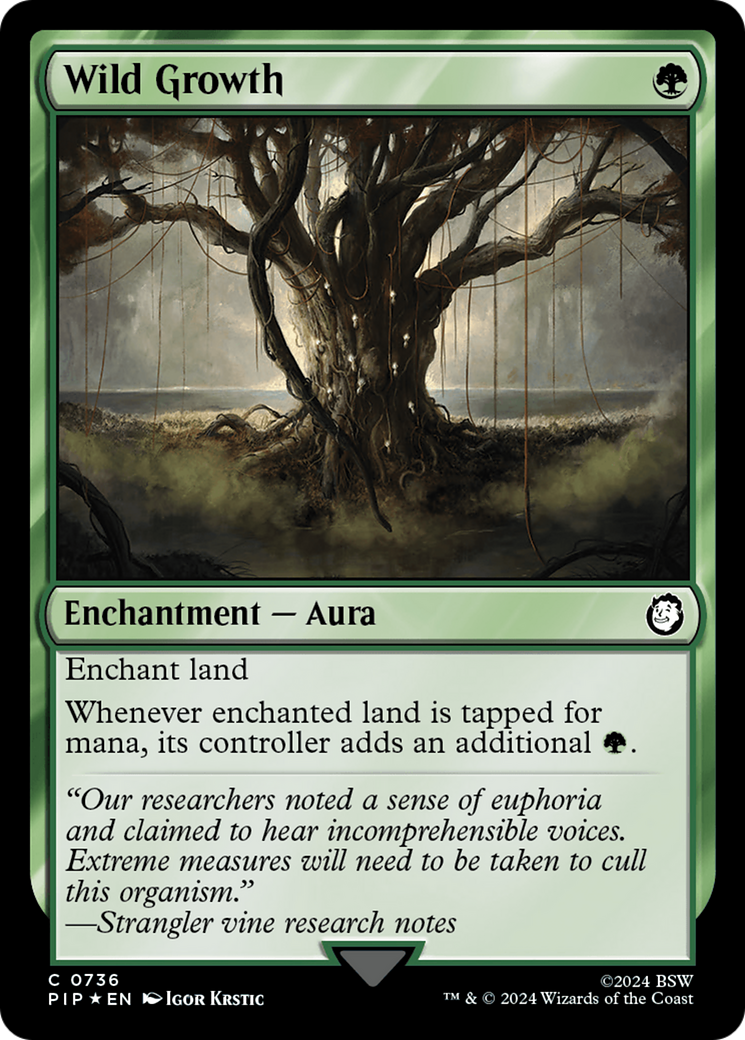 Wild Growth (Surge Foil) (PIP-736) - Fallout Foil-1