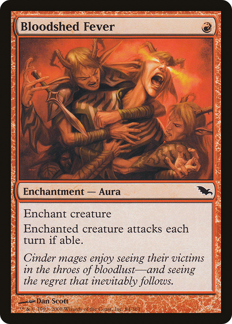 Bloodshed Fever [Shadowmoor]-1