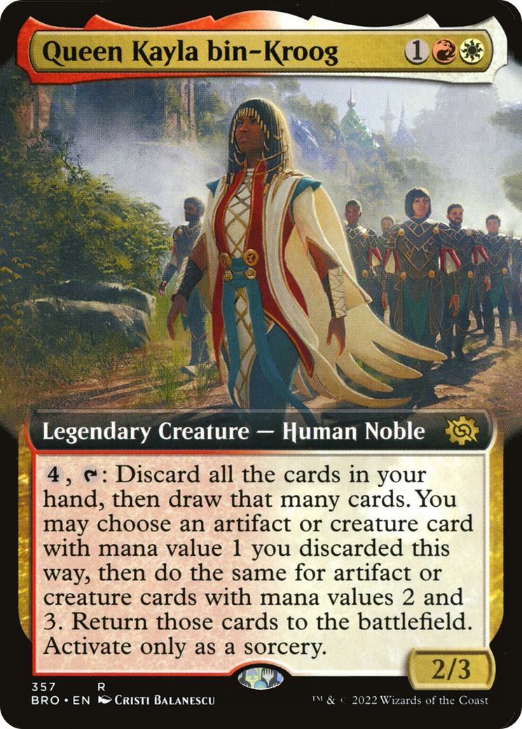 Queen Kayla bin-Kroog (Extended Art) [The Brothers' War]-1