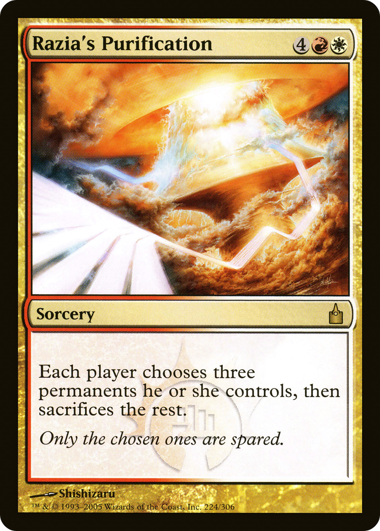 Razia's Purification [Ravnica: City of Guilds]-1