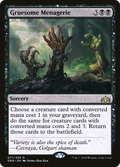 Gruesome Menagerie [Guilds of Ravnica]-1