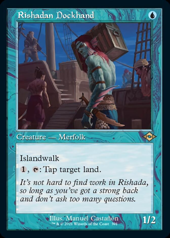 Rishadan Dockhand (Retro Foil Etched) [Modern Horizons 2]-1