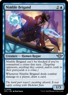 Nimble Brigand [Outlaws of Thunder Junction]-1